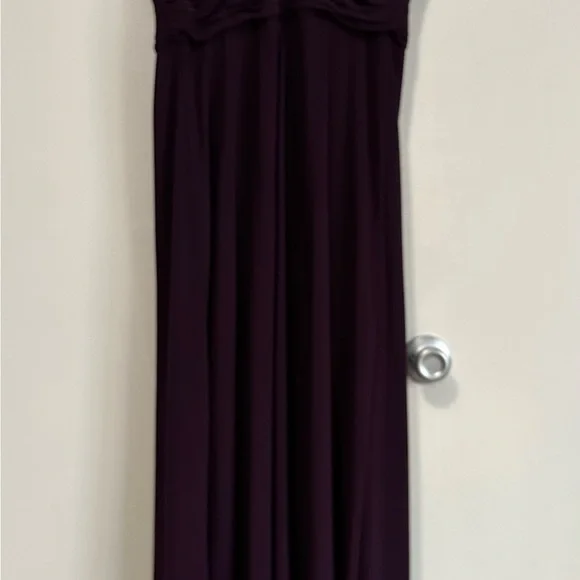 Purple full length dress - Picture 4 of 4